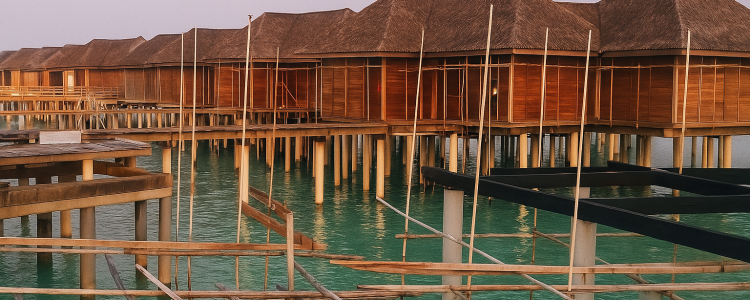 cocopalm water villa WIP